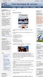 Mobile Screenshot of gymlannion.com
